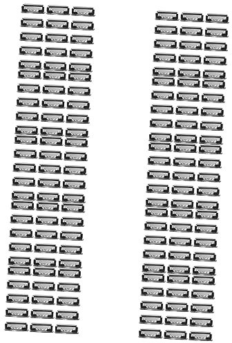 STOBOK 150stücke Metall Klemmbrett Clips Hardboard Halterungen Für Schule Büro Und Kreative Projekte Für Dokumente Rezepte Und Kunstwerke