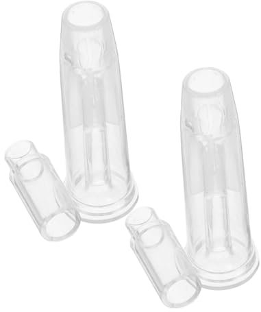 Happyyami 2stücke Transparente Pilz-sprühdüse Für Teichsprinkler Und Aquarien Geräuscharm Vielseitig Einsetzbar Effiziente Wasserverwendung Für Garten Und Fischbecken