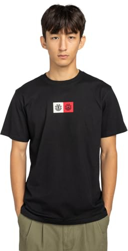 Element Dual - Short Sleeve T-Shirt - Men - Black.