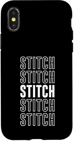 iPhone X/XS Stitch Case