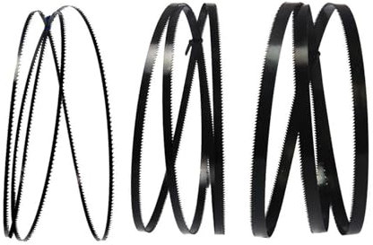 Bandsäge 3 STÜCKE for Einhell SB200 Scheppach HBS20 1400mm Bandsägeblatt 3,2/6,35/9,5mm Breite 6/14TPI Holzbearbeitungswerkzeuge Zubehör(14tpi Mixed)