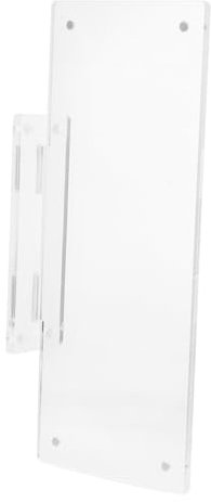 HOODANCOS Büro Türschilder Aus Acryl Doppelseitiges Namensschild Für Wandmontage Durchsichtiges Schild Mit Austauschfunktion Für Büroetikette