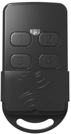 Superior Electronics Multi Free - Mando a Distancia Universal de 4 Botones para Garaje, Puertas- Duplica FAAC, BFT, V2, Nice y Otros, código Variable y código Fijo frecuencia 433,92/868,43 MHz