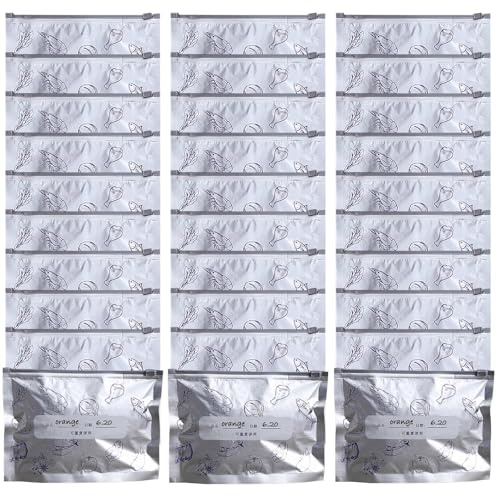 Sacs Réutilisables pour Aliments - Sacs à Lunch Réutilisables avec Fermeture Coulissante - Lot de 30 Sacs Écologiques pour Sandwich Légumes Salade Céréales Fournitures Cuisine