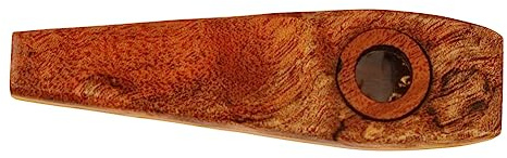 CHICIRIS Holz Kazoo Flöte Windinstrument mit Einfachem Tragen für Kinder und Anfänger