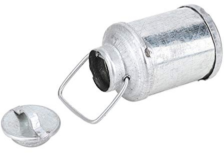 Tnfeeon Pot à Lait Miniature en Métal pour Maison de Poupée à l'échelle 1/12, Matériau en Alliage pour Accessoires de Maison de Poupée, Parfait pour Les Jeux de Simulation et Les Décorations (Seau