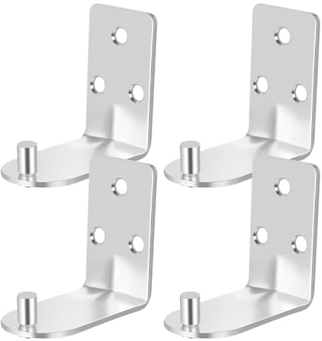 Gadpiparty 4Pcs Fire Extinguisher Bracket Wall Mount Small Iron Holder Hook for 2-4kg Fire Extinguishers Heavy Duty Hanger Storage Rack for Garage Landlord Residential Areas Homes