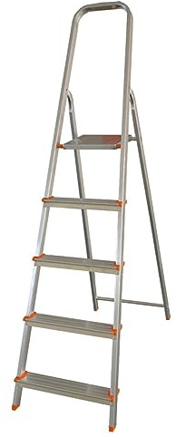Scala domestica 7 gradini altezza 141 cm Marchetti Stella Basic 07