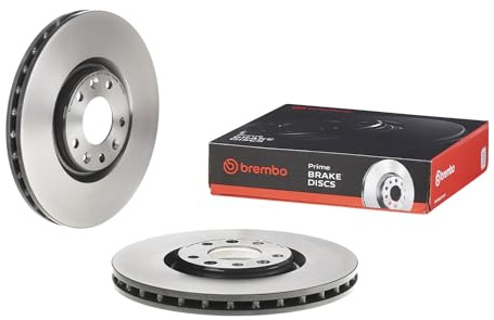 2x Bremsscheibe COATED DISC LINE belüftet Ø 302 mm Vorne (09.A185.21) Vorne von Brembo (Set09.A185.21) Bremsanlage Bremsscheibenset, Scheibenbremse, Satz, Bremsscheibensatz