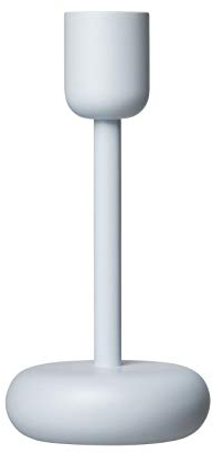 Iittala Nappula Kerzenleuchter, Metall, blau, 183 mm