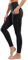 G4Free Leggings Femme Collants et Leggings de Sport Pantalon de Yoga de Sport Taille Haute avec Poches Compression Anti-Cellulite Slim Leggings de Fit Butt Lift Elastique Gym Leggings,Noir,S