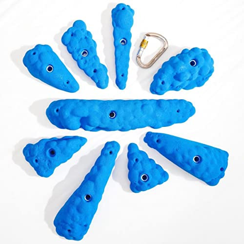 Allgäu Holds - Konglomerat Pinches XL (Klettergriffe Set), Farbe:blau
