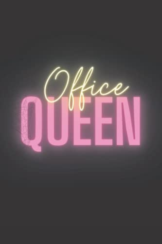 Lined Notebook: Office Queen: Journal (Notes Journal)