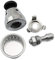SQXBK Válvula universal para cocina Olla Express, Jigger reemplazo seguro regulador peso presión control con cubierta y soporte 80KPa