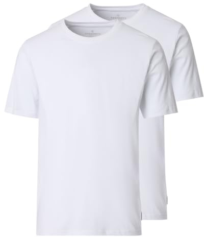 CASAMODA Herren T-Shirt Halbarm Doppelpack 092500 Besonders pflegeleicht
