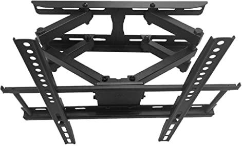 GALLUNOPTIMAL TV Halterung 23-60 Flach & Curved Monitore TV LCD LED bis 50kg - neigbar & schwenkbar bis VESA 400x400