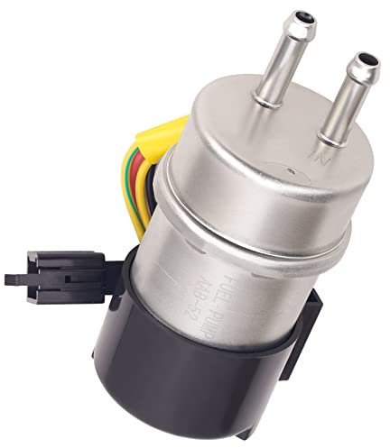 Road Passion Bomba Combustible Gasolina Electrica Bomba de gasolina eléctrica Compatible con 4 wire Universal 12v Moto Bomba de Combustible