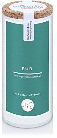 Wunschkapsel Pur N-Acetylcystein (NAC) - 290 Kapseln, Cystein in spezieller Form