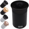 GC German Couture Stickbecher Auto-Aschenbecher kompatibel mit IQOS ILUMA PRIME TEREA Sticks u. Heets-Sticks + Glo Hyper Pro Air neo-Sticks Zubehör, black/black