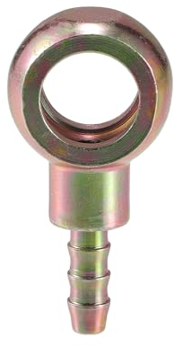 A ABSOPRO Boulon de banjo universel 12mm ID Raccord de tuyau adaptateur de remplacement pour moto voiture en métal couleur bronze