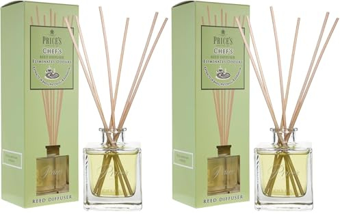 Price's Candles RD300416S Chef's Reed Diffuser, Multicolor, Refill (Pack of 2)