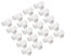 QUARKZMAN Giunto per Guaina Pvc Raccordi a Forma di T Giunto per Tubo Bianco 32 mm 3 Vie per Guaina Elettrica da Giardino Confezione da 30