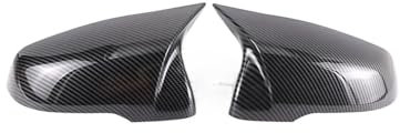 Für B&MW 1er F40 2019 2020 2021 Auto-Seitentür-Rückspiegel-Abdeckkappe Rückspiegel Abdeckung Kappe (Farbe : Carbon Pattern)