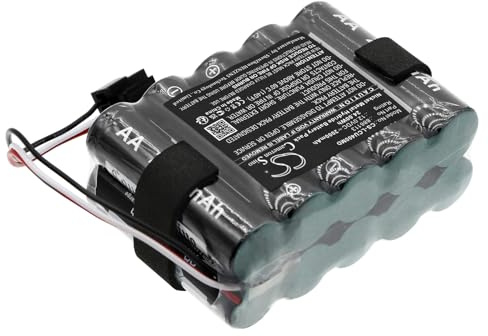 TCTK Akku 2000mAh Kompatibel mit [Laerdal] LCSU4 Compact Suction Unit Ersetzt 886113, B11651