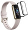 Banuyaw für Schutzfolie Fitbit Luxe Folie Fitbit Luxe Displayschutzfolie, für 2 Stück Sensitive Touch Fitbit Luxe Panzerglasfolie, Soft TPU HD Glas Schutzglas Fitbit Luxe Panzerfolie
