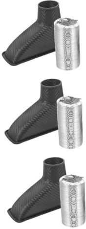 ULTECHNOVO 3stücke Car Air Intake Duct Universelles Auto-zubehör Für Verbesserte Motorleistung Leicht Installierbar Und Robust Passend Für Fahrzeugmodelle