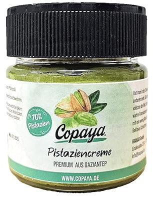 Pistaziencreme mit 70% Pistazienanteil, Crunchy & cremig, Premium Aufstrich ohne Palmöl von Copaya (1)