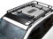 HOMFME 116-162x99x15cm Roof Rack Basket, Expandable Steel Car Top Luggage Holder with 2 Reflectors and Wind Fairing, Universal Rooftop Cargo Carrier Tray for Car SUV Truck, 113kg Weight Capacity