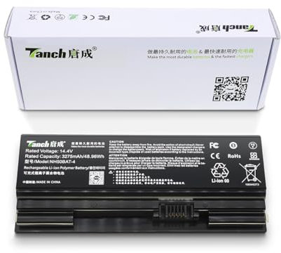 NH50BAT-4 (4INR19/66) Laptop Akku für Gigabyte GD G5 G7 MD AORUS 7 9560ngw A5 Clevo Hasee G7T-CU7NS G7M-CT7NK G8-CT7NK G9-CT7PK Series 14.4V 3275mAh/48.96Wh