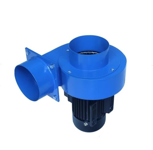 Soffiatore d'aria, 120w Piccolo ugello da 10 cm Tubo for aspirazione di gas di fumo caldo Piccolo ventilatore centrifugo per spazzare negozi, garage, vialetti, cortili est