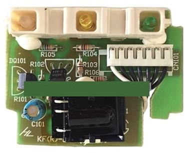 LREDONM 1 Placa de Circuito Impreso for Aire Acondicionado, 0010403453 KFRD-33GW/Z1(Display Panel)
