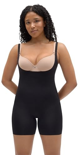 YSABEL MORA Body Reductor Compresión Media con Abertura para Silueta Estilizada y Efecto Vientre Plano, Acabados Invisibles y Corte Láser para Máxima Comodidad y Ajuste Perfecto.