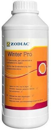Svernante Zodiac Winter Pro 1 litro, manutenzione invernale della piscina. Senza rame. Dosaggio per 20 mc.