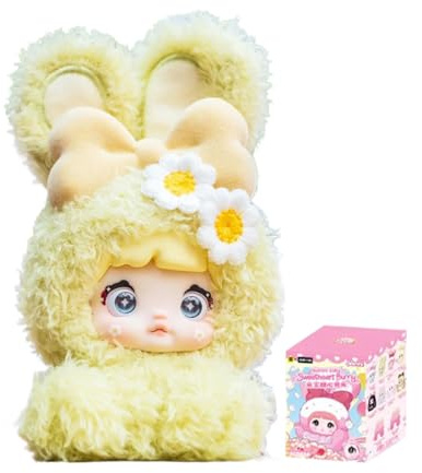Nommi baby Sweetheart Bunny Series Blind Box Action Figures Mystery Box Cute Random Toys Birthday Gift Christmas Collectible Toy for Desktop Ornaments, 1PC