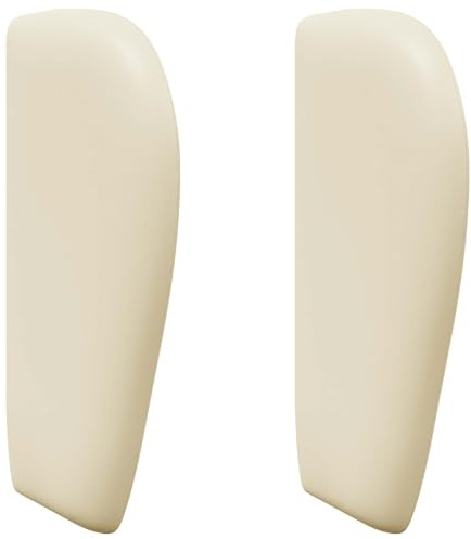 vidaXL Kopfteil Ohr Creme 40 x 23 x 6 cm PVC, Moderne Bett-Ausstattung, minimalistisches Kopfteil, gepolstertes Design, vielseitige Schlafzimmermöbel, anpassbare Deko