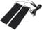 Akozon USB Heated Insoles, Heater Pads 1 Pair 5V USB Electric Heating Element Film Heater Pads for Warming Feet for Men/Women Comfortable Temperature Controller