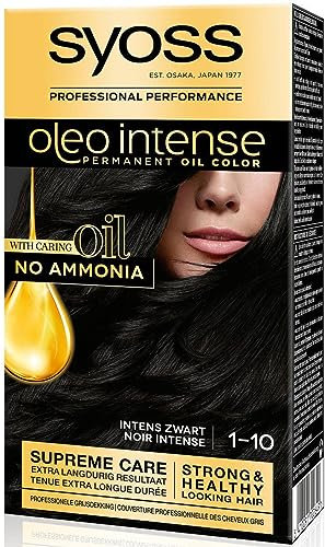 Syoss Color Oleo Intense 1-10 - Tinte para el cabello (1 unidad)
