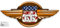 1 adesivo USA Route 66 Wings in diverse misure, adesivo americano (R20/2/3)