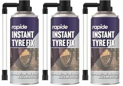 SDMAX Bicycle Cycle Tyre Fix Spray Fix Sealing Inflates Sealants Inner Puncture, Compact, And Portable, Long-Lasting, Versatile Use Pack Of 3