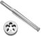 LUOSFUH Trapezgewinde-Gewindeschneid-Set Tr10x2 - Tr18x4 metrisch 30 Grad Links-Gewinde-Werkzeug (TR14x2)