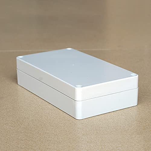 IP65 ABS wasserdichte Abzweigdose, 158 x 90 x 40 mm, wasserdicht, staubdicht, für den Außenbereich, Kabelverbindung, Schutzgehäuse, weiß, 1 Stück