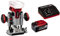 Einhell Professional Défonceuse sans fil TP-RO 18 Li BL-Solo Power X-Change (18 V, Li-Ion, hauteur de course 35 mm, moteur sans charbon, avec butée parallèle) avec Chargeur et Batterie 5,2Ah
