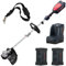 JonesHouseDeco Decespugliatore a Batteria 84V al Litio, Decespugliatore Elettrico a 2 Batteria da 2,5 Ah Incluse, Diametro Taglio 35 – 40 cm