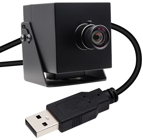 Svpro Cámara web de 48 MP USB de gran angular para ordenador, cámara ultra HD Lightburn para grabado láser, USB externa para PC cámara para impresora 3D, cámara de vigilancia de 6000 píxeles, cámara