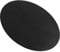 Oval Number Board Plate Motorcycle Oval Number Plate Aluminum 2.5mm Thickness Brushed Finish Rustproof Universal Number Plate (Black)