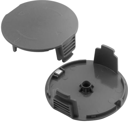 Lot de 2 Couvercles de Bobine de Rechange pour Coupe-herbe Electrique Bosch UnicersalGrassCut 18-26 Peuvent Remplacer Prototype de Couvercle de Tondeuse 1600A01R5J